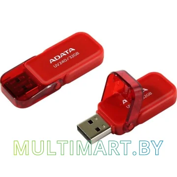 USB Flash A-Data UV240 32GB (красный) картинка 2